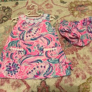 Lilly pulitzer diaper set